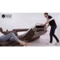 Canapé relax et convertible en cuir de buffle italien de luxe 5/6 places YUCA, chocolat Canapé relax et convertible en cuir de buffle italien de luxe 5/6 places YUCA, chocolat