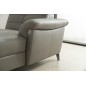Canapé d'angle avec un relax électrique en cuir de buffle italien de luxe 5 places BEAURELAX gris foncé, angle droit, POUF OFFER Canapé d'angle avec un relax électrique en cuir de buffle italien de luxe 5 places BEAURELAX gris foncé, angle droit, POUF OFFER