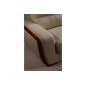 Canapé 2 places en cuir italien buffle RAVENA, beige Canapé 2 places en cuir italien buffle RAVENA, beige