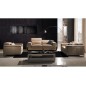 Canapé 3 places en cuir italien buffle LUXY, beige Canapé 3 places en cuir italien buffle LUXY, beige