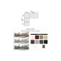 Canapé d'angle en cuir buffle italien de luxe PENTHOUSE, sur mesure personnalisé sur demande du client 300 x 272 cm, angle gauch