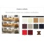 Paiement du solde de la commande, canapé d'angle en cuir italien 7/8 places star, couleur personnalisée, angle gauche - choix de