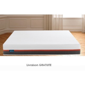 Exceptionnel MATELAS Zéna 140x190 avec 4 COUCHES de mousse haute qualité, mémoire de forme + Latex et Sur-couche, épaisseur 26 c