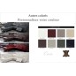 Canapé d'angle avec un relax électrique en cuir de buffle italien de luxe 6 places REVOLAX couleur personnalisée, angle gauche,