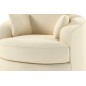 Fauteuil 1 place PIVOTANT en tissu de qualité SWITY, ivoire Fauteuil 1 place PIVOTANT en tissu de qualité SWITY, ivoire