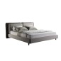 Lit design en cuir et tissu de luxe ASTRA, choisissez la couleur et le tissu, 140x200, Personnalisé Lit design en cuir et tissu de luxe ASTRA, choisissez la couleur et le tissu, 140x200, Personnalisé