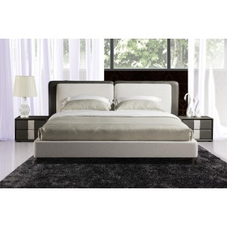 Lit design en cuir et tissu de luxe ASTRA, choisissez la couleur et le tissu, 160x200