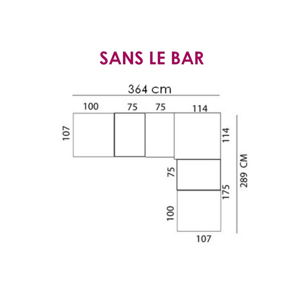 Canapé d'angle relax en cuir de buffle italien de luxe double relax électrique sans le bar, canapé personnalisé sur demande du c