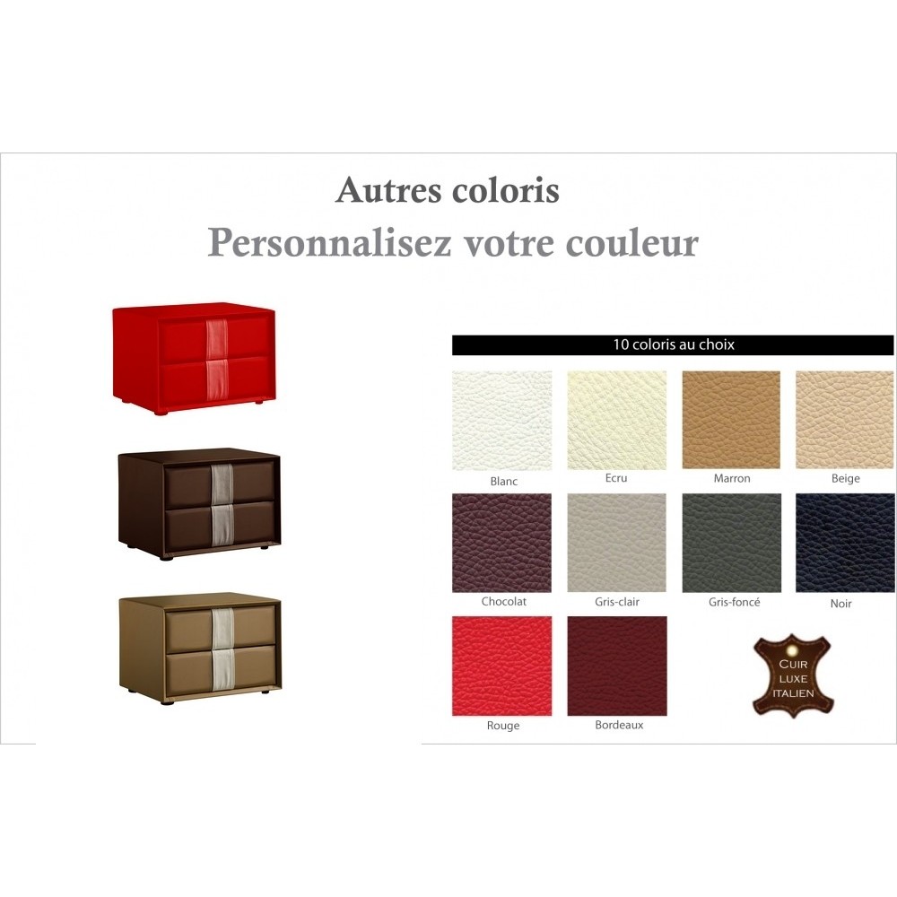 Chevet de belle qualité ESTELLE, couleur personnalisée Chevet de belle qualité ESTELLE, couleur personnalisée