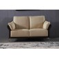 Ensemble Ensemble canapé 3 places et 2 places et fauteuil en cuir italien buffle DUBLIN, couleur beige et liseret chocolat Ensemble Ensemble canapé 3 places et 2 places et fauteuil en cuir italien buffle DUBLIN, couleur beige et liseret chocolat