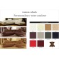 1er paiement de la commande : canapé d'angle, en cuir italien 5/6 places guci, couleur personnalisée, angle droit, 3x sans frais