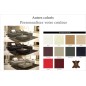 Canapé d'angle en cuir italien 5 places ELIXA, personnalisé, angle droit Canapé d'angle en cuir italien 5 places ELIXA, personnalisé, angle droit