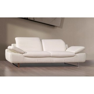 solde de paiement de la commande : Canapé TORINO en cuir haut de gamme italien Canapé 2 places Marron N°8310 - Casanoti, 6x sans