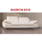 Commande Casanoti : canapé torino en cuir haut de gamme italien canapé 2 places marron n°8310 - casanoti, 6x sans frais, total d