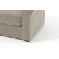 Fauteuil 1 place en tissu de qualité NIKOS, beige. Fauteuil 1 place en tissu de qualité NIKOS, beige.