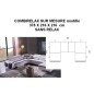 Récapitulatif de votre commande: canapé d'angle relax électrique en cuir buffle italien de luxe: combirelax, couleur principale Récapitulatif de votre commande: canapé d'angle relax électrique en cuir buffle italien de luxe: combirelax, couleur principale