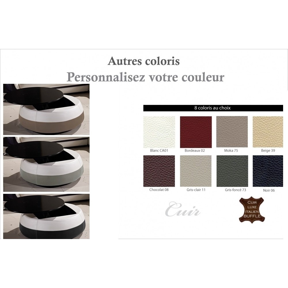Table basse design de qualité, couleurs personnalisées, GENETO Table basse design de qualité, couleurs personnalisées, GENETO