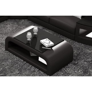 Table basse design JERSEY, noire