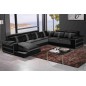 2eme paiement de la commande: Canapé d'angle cuir buffle italien 7/8 places , leonardo, couleur noir et gris foncé, angle droit, 2eme paiement de la commande: Canapé d'angle cuir buffle italien 7/8 places , leonardo, couleur noir et gris foncé, angle droit,