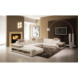 2eme PAIEMENT COMMANDE: Canapé d'angle MIRAGE en cuir haut de gamme italien vachette Vénésetti Tout cuir Prestige luxe (tour de