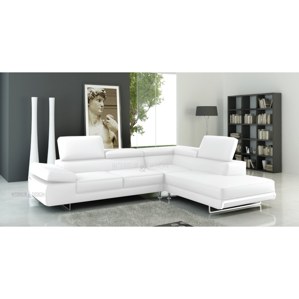 Récapitulatif de la commande intérieur et design: canapé d'angle guci en cuir haut de gamme italien vachette vénésetti cuir pres