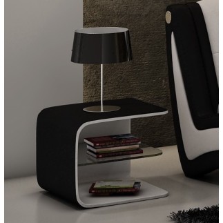 Lit en cuir italien de luxe DREAM, chocolat 140x190