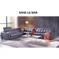 1er paiement de la commande: Canapé d'angle en cuir buffle italien de luxe londres noir, angle gauche, personnalisé sur mesure s 1er paiement de la commande: Canapé d'angle en cuir buffle italien de luxe londres noir, angle gauche, personnalisé sur mesure s