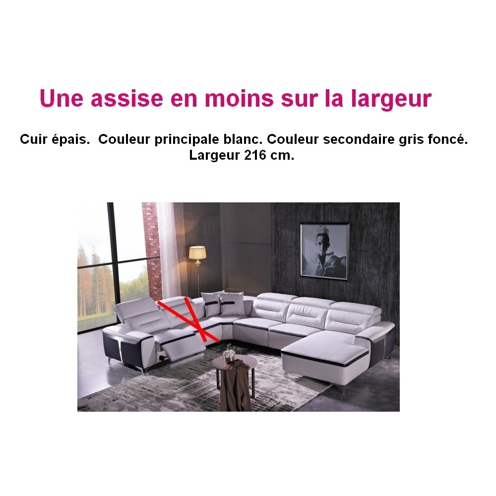Paiement partiel de la commande: Canapé d'angle relax électrique cuir epais haut de gamme buffle italien luxe: combirelax, sur m Paiement partiel de la commande: Canapé d'angle relax électrique cuir epais haut de gamme buffle italien luxe: combirelax, sur m