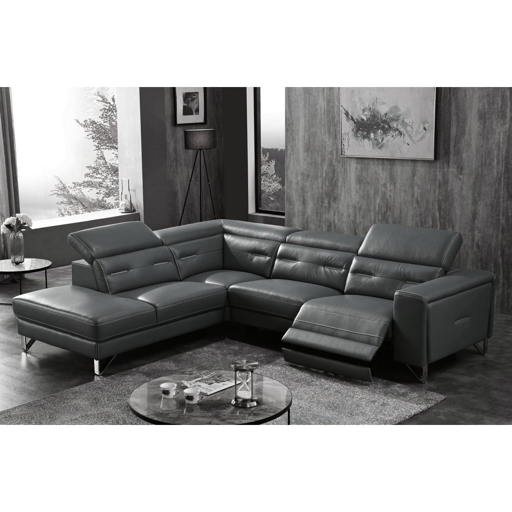2eme paiement de la commande canapé d'angle avec un relax électrique en cuir de buffle italien de luxe 6 places revolax noir, an 2eme paiement de la commande canapé d'angle avec un relax électrique en cuir de buffle italien de luxe 6 places revolax noir, an