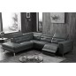 2eme paiement de la commande canapé d'angle avec un relax électrique en cuir de buffle italien de luxe 6 places revolax noir, an 2eme paiement de la commande canapé d'angle avec un relax électrique en cuir de buffle italien de luxe 6 places revolax noir, an