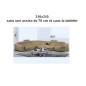 Recapitulatif de la commande sur mesure personnalisée: Canapé d'angle en cuir buffle italien de luxe LONDRES beige sur mesure, 3 Recapitulatif de la commande sur mesure personnalisée: Canapé d'angle en cuir buffle italien de luxe LONDRES beige sur mesure, 3