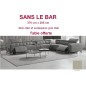 2eme paiement de la commande: Canapé d'angle avec 2 relax électriques en cuir de buffle italien de luxe, 8 places MONACO SANS LE 2eme paiement de la commande: Canapé d'angle avec 2 relax électriques en cuir de buffle italien de luxe, 8 places MONACO SANS LE