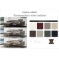 - Canapé d'angle en cuir italien de luxe 5 places DILO, couleur personnalisée, angle gauche - Canapé d'angle en cuir italien de luxe 5 places DILO, couleur personnalisée, angle gauche