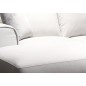 Canapé d'angle en cuir italien 5 places ENZO, blanc, angle gauche Canapé d'angle en cuir italien 5 places ENZO, blanc, angle gauche