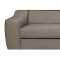 Canapé d'angle convertible en cuir italien de luxe 5 places ASTRID, taupe, angle droit Canapé d'angle convertible en cuir italien de luxe 5 places ASTRID, taupe, angle droit