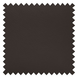 Canapé d'angle convertible en cuir italien de luxe 5 places ASTRID, chocolat, angle droit