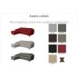 - Canapé d'angle convertible en cuir italien de luxe 5 places ASTORIA, couleur personnalisée, angle gauche - Canapé d'angle convertible en cuir italien de luxe 5 places ASTORIA, couleur personnalisée, angle gauche
