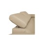 Canapé d'angle convertible en cuir italien de luxe 7/8 places ASTON, beige, angle droit Canapé d'angle convertible en cuir italien de luxe 7/8 places ASTON, beige, angle droit