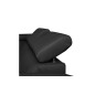 -Canapé d'angle convertible en cuir italien de luxe 7/8 places ASTON, noir, angle gauche -Canapé d'angle convertible en cuir italien de luxe 7/8 places ASTON, noir, angle gauche