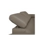 Canapé d'angle convertible en cuir italien de luxe 7/8 places ASTON, taupe, angle droit Canapé d'angle convertible en cuir italien de luxe 7/8 places ASTON, taupe, angle droit