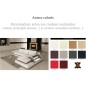 2eme paiement de la commande: Canapé d'angle 6 places ibiza, couleurs personnalisées bordeaux et écru, angle droit, 6x sans frai