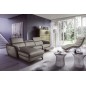 - Canapé d'angle relax en cuir de luxe italien avec relax électrique, 5 places BERTONI, taupe, angle gauche - Canapé d'angle relax en cuir de luxe italien avec relax électrique, 5 places BERTONI, taupe, angle gauche