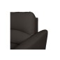 - Canapé d'angle convertible en cuir de luxe italien , 5 places LUGANO, chocolat, angle gauche - Canapé d'angle convertible en cuir de luxe italien , 5 places LUGANO, chocolat, angle gauche