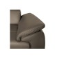 - Canapé d'angle en 100% cuir de luxe italien , 5 places Cintia, couleur taupe, angle gauche - Canapé d'angle en 100% cuir de luxe italien , 5 places Cintia, couleur taupe, angle gauche