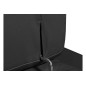 Canapé d'angle en 100% cuir de luxe italien , 5 places Cintia, couleur noir, angle droit Canapé d'angle en 100% cuir de luxe italien , 5 places Cintia, couleur noir, angle droit