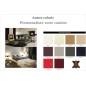 Lit en cuir italien de luxe FARNIENTE, (personnalisez votre couleur), 160x200 Lit en cuir italien de luxe FARNIENTE, (personnalisez votre couleur), 160x200