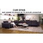 Canapé d'angle relax en cuir EPAIS de buffle italien de luxe aec 2 relax électriques, SUR MESURE PERSONNALISE UNE ASSISE EN MOIN Canapé d'angle relax en cuir EPAIS de buffle italien de luxe aec 2 relax électriques, SUR MESURE PERSONNALISE UNE ASSISE EN MOIN