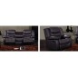Paiement du solde commande: Ensemble Canapé 3 places et fauteuil relaxation en cuir italien relaxis, noir, total de la commande: Paiement du solde commande: Ensemble Canapé 3 places et fauteuil relaxation en cuir italien relaxis, noir, total de la commande: