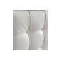 Lit en cuir italien de luxe DUO, blanc, 180x200 Lit en cuir italien de luxe DUO, blanc, 180x200