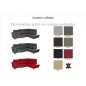 Canapé d'angle en cuir italien de luxe 5 places LUZERNE, avec relax électrique et coffre, couleur personnalisée, angle droit Canapé d'angle en cuir italien de luxe 5 places LUZERNE, avec relax électrique et coffre, couleur personnalisée, angle droit